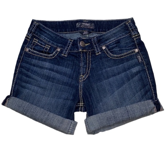 💐SILVER JEANS Suki Short Jean Short size 30 - Picture 2 of 10